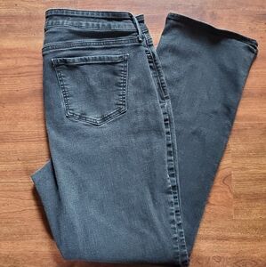 NYDJ Women's Black Marilyn Straight Jeans